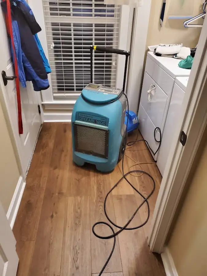 Commercial dehumidifier deployed for Flood Damage Cleanup in Tucson
