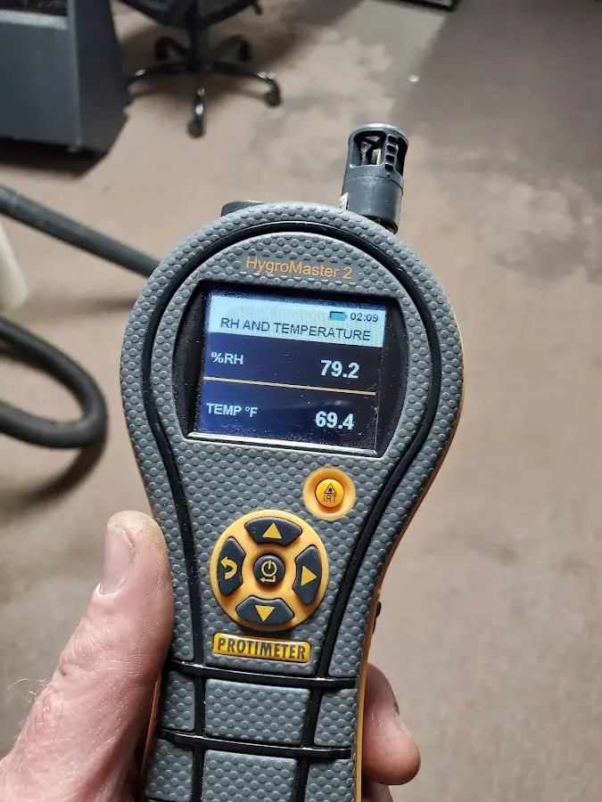 Moisture meter humidity assessment for Fire & Smoke Damage Restoration in Tucson